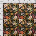 thumbnail image 2 of oneOone Polyester Lycra Black Fabric Skull Craft Projects Decor Fabric Printed By The Yard 56 Inch Wide, 2 of 4