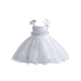 thumbnail image 1 of QIPOPIQ Robe de Fête de Vacances Grande/petite Fille Fleur Dentelle Ligne A Mariage Fête Robes Enfants Concours Anniversaire Robe Formelle Liquidation, 1 of 4