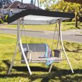 thumbnail image 4 of Swing Canopy Cover Rainproof Garden Patio Outdoor Rainproof Swing Canopy Replacement Shade Cloth, 4 of 4