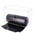 thumbnail image 1 of Trash Bag Dispenser, Trash Bag Dispenser Roll Holder, Wall Mount Acrylic Garbage Bag Dispenser, Storage Box Holder for Garbage Bag Grocery Bag Plastic Bag, Clear, 1 of 6