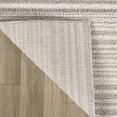 thumbnail image 5 of Rug Branch Jules Modern Indoor Area Rug, Grey Beige, Lines - Living Room, Bedroom, Dining Room, and Kitchen, 5 of 5