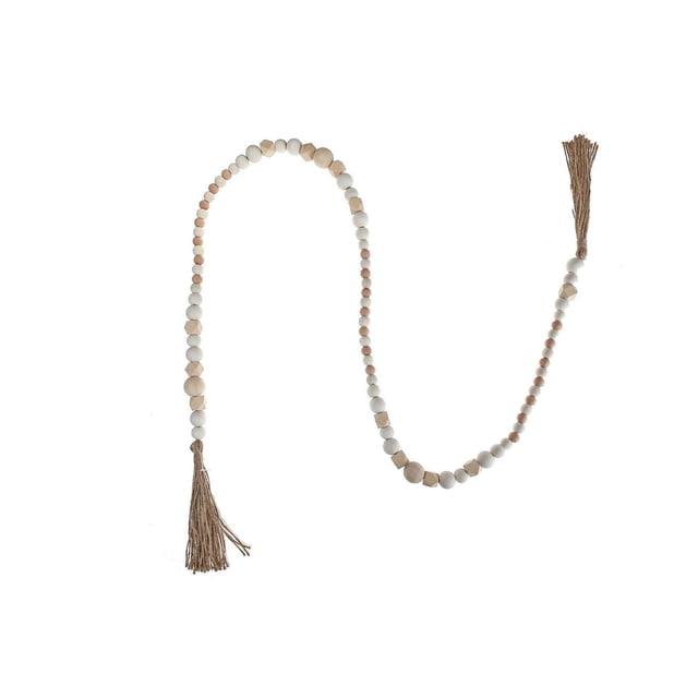 Guirlande En Bois Avec Des Glands (Naturel)