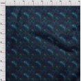 thumbnail image 4 of oneOone Rayon Royal Blue Fabric Abstract Sewing Craft Projects Fabric Prints By Yard 56 Inch Wide, 4 of 4