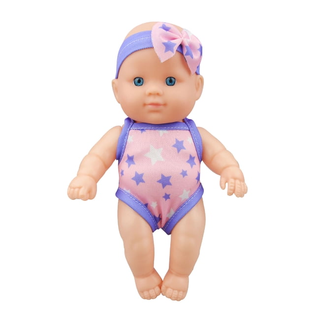 Meitianfacai Poupée Apaisante de Simulation Poupée en Vinyle Jouet Doux pour Enfants Cadeau Jouet pour Enfants