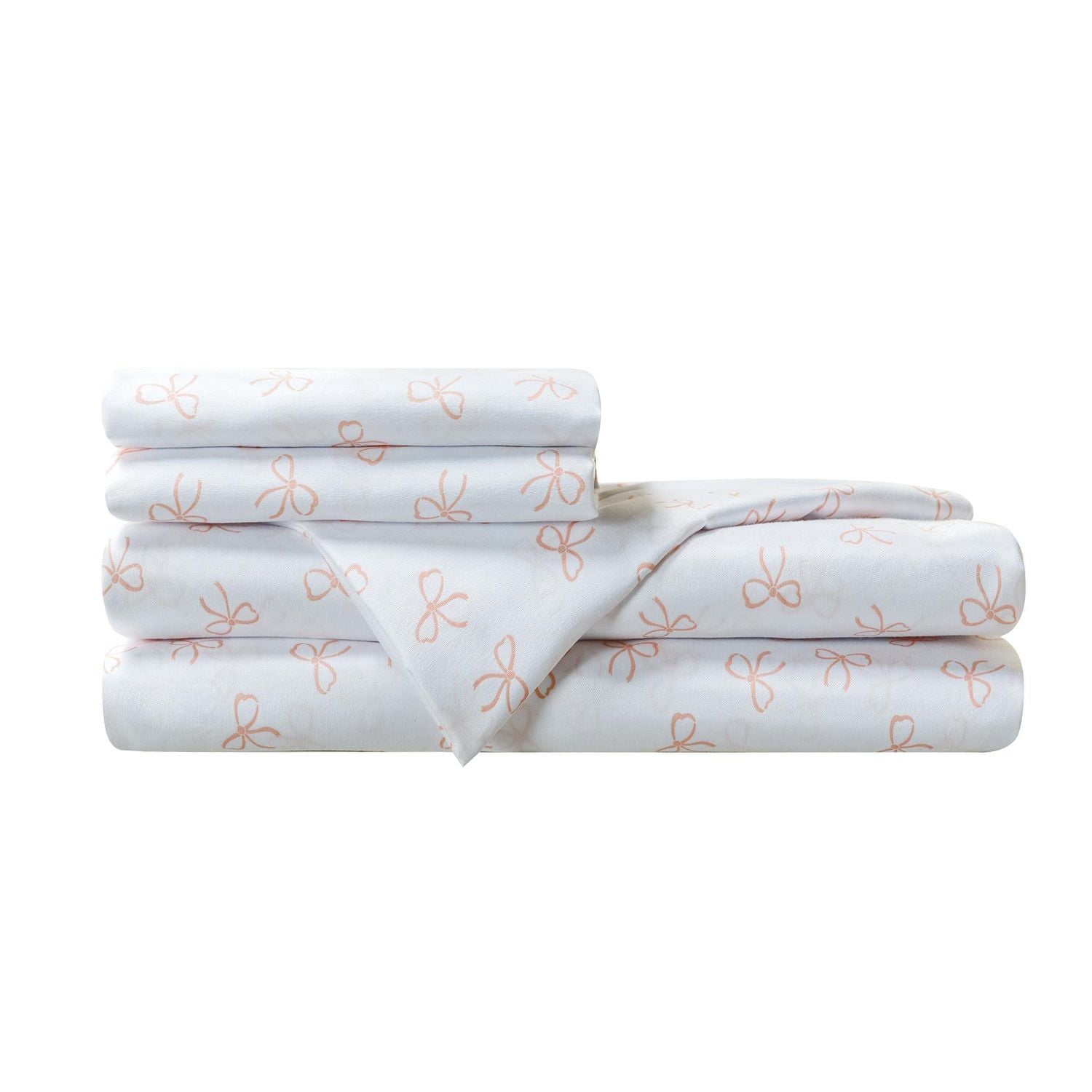 Ensemble de draps en microfibre doux et facile d'entretien Mainstays nœud, lit 2 places - Rentrée des classes!