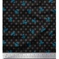 thumbnail image 1 of Soimoi Rayon Fabric Artistic Floral Printed Craft Fabric by the Yard 56 Inch Wide, 1 of 5