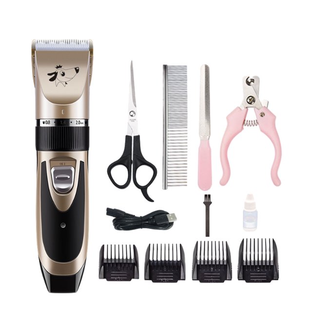 Xingzhi Electric Clippers for Dogs Cats Hair Clipper Grooming Pets Wireless Kit Tools Shaver