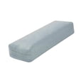 thumbnail image 2 of Professional Yoga Bolster Cushion Pillow with Carry Handle, Rectangular for Restorative Yoga, for Legs, Multi Purpose Gray, 2 of 10
