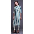 thumbnail image 2 of Bimba Tuniques Droites pour Femmes, Kurti Longue Imprimée, Robe Décontractée, Grande, 2 of 6