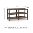 thumbnail image 3 of Signature Design by Ashley Table de Canapé Marron Kallenny, 3 of 6