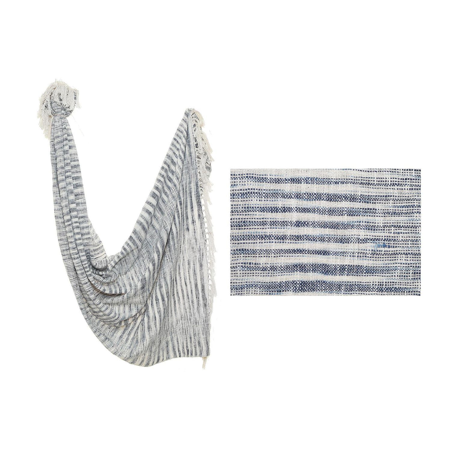 Coton Slub Tie Dye Jet 50 X 60