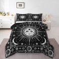 thumbnail image 2 of Erosebridal Star Moon Bedding Full Comforter Set, Starry Sky Down Comforter, Planet Cosmic Decor, Reversible 3-Piece, 2 of 8