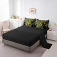 thumbnail image 3 of Erosebridal Stereoscopic Triangle Bedding Sets Twin Size,Gradien Geometric Comforter Sets with Sheets,Neon Decor,Reversible,7pcs, 3 of 5