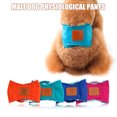 thumbnail image 2 of CAROOTU Couches Lavables Réutilisables pour Chiens Coton Respirant Chiot Bandes de Ventre Crochet & Boucle Sanitaire Réglable Pantalon pour Animal de Compagnie, 2 of 7