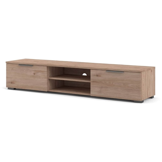 Tvilum Match Modern 68" TV Stand in Jackson Hickory