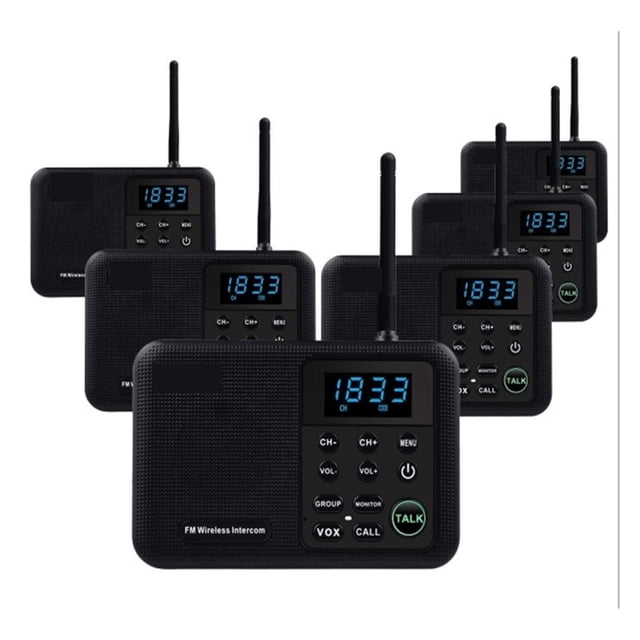 1 Mile Long Range Wireless Intercom System For Home House Business Offices Room To Room Communicate.
