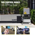 thumbnail image 4 of VEVOR Sliding Gate Opener 3300 LBS Automatic Sliding Gate, Gate Opener Motor with 2 Remote Controls, 230 ft Remote Distance Driveway Rolling Gate, Automatic Sliding Gate Opener for Sliding Gate, 4 of 9