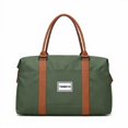 thumbnail image 2 of Large Weekender Duffel Bag | Carry-On Travel Bag (GREEN), 2 of 10