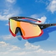 thumbnail image 1 of thinsony Polarized Sports Sunglasses Anti-Reflective Coating Sunglasses for Running Golf, 1 of 2