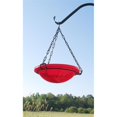 thumbnail image 1 of Achla BBH-02R Bain d'Oiseaux Suspendu Rouge Craquelé, 1 of 5