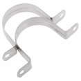 thumbnail image 1 of 2 Stainless Steel U-shaped Pipe Clamps, Half Pipe for Pipe Fittings Pipe Clamp -80mm, 1 of 5
