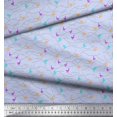 thumbnail image 3 of Soimoi Rayon Fabric Bird Artistic Printed Fabric 1 Yard 42 Inch Wide, 3 of 3