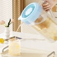 thumbnail image 3 of Feltree 2L Plastic Pitcher with Lid for Iced Tea, Lemonade and Infused Water - Heat Resistant, Dishwasher Safe, Bpa-Free - Ideal for Kitchen, Home, Party, Bar, Wedding, 3 of 8