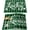 St Patricks Day Shamrocks, variant on St Patricks Day Placemats Set of 6,Lucky Shamrock Clover Gnomes Cotton Linen Heat Resistant Table Mats Green Black White Buffalo Gingham Plaid Washable Spring Holidays Decorations For Kitchen Dining