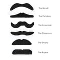 thumbnail image 3 of 12pcs Party Masquerade Self Adhesive Cosplay False Beard False Moustache for Carnival, 3 of 6