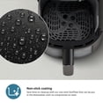 thumbnail image 3 of Philips Air Fryer 2000 Series 13-in-1 functions, 6.6 Quarts, Compact Design with Cooking Window, Black, (NA230/00), 3 of 8