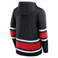 thumbnail image 3 of Men's Chicago Blackhawks Puck Deep Lace-Up Pullover Hoodie - Black, 3 of 3