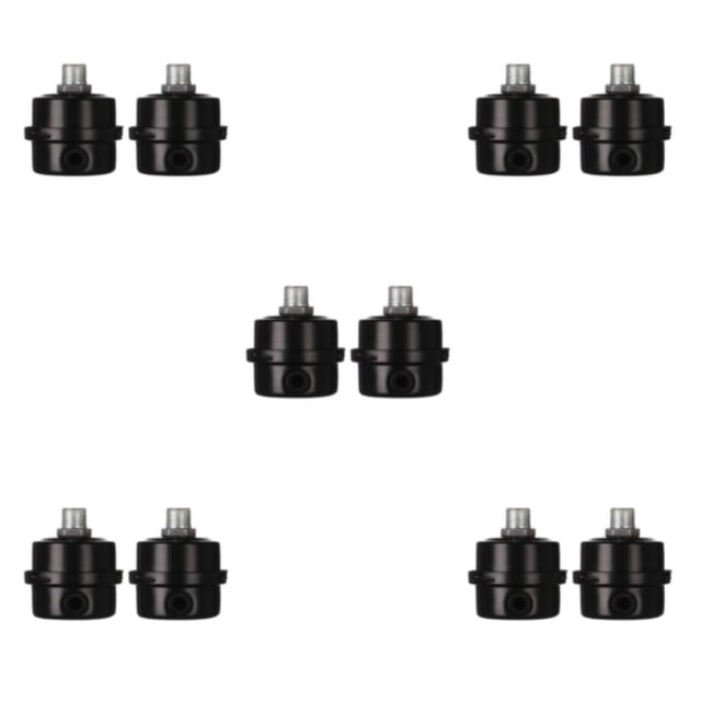 ZheElen 2pcs Easy-to- Metal Air Noise Intake Filter For Quiet Inflation Air Compressor 20.5mm iron G1/2 5Set