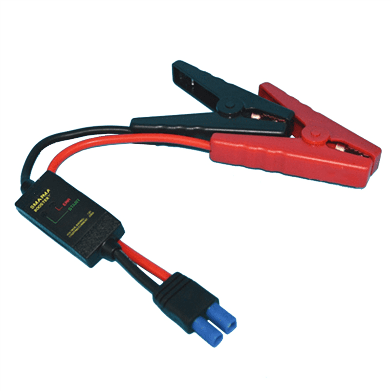 Buendeer 12V 200A Intelligent Booster Cable Smart EC5 Connector Car Truck Emergency Jump Starter Alligator Clamps Clip