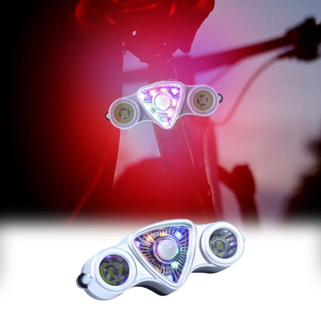 Chmadoxn Bike Lights For Night Riding 9+2 LEDs 6 Modes USB Charging MTB Headlight Most Powerful Biking Bicycle Light Bicycle tail light