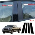 thumbnail image 3 of POSSBAY 4PCS Black Pillar Posts for Toyota Tundra Crew Max Cab/Double Cab 2007-2020, 3 of 7