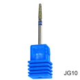 thumbnail image 5 of QualitChoice Ceramic Nail Grinding Drill Bit Gel Removal Manicure Polishing Tool No.10 5Set, 5 of 5