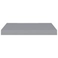 thumbnail image 4 of vidaXL Tablette Murale Flottante Gris 50x23x3,8 cm MDF, 4 of 9