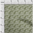 thumbnail image 2 of oneOone Cotton Poplin Green Fabric Abstracts Sewing Craft Projects Fabric Prints By Yard 42 Inch Wide, 2 of 5