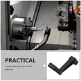 thumbnail image 2 of Raindrops Revolving Nylon Crank Handle with Round Installation Hole for Machine Tools and Industrial Equipment, 2 of 9