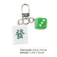 thumbnail image 3 of SHISUYAN 4Pcs Unique Chinese Style Mahjong Tile Keychains Stylish Bag Charms, 3 of 4
