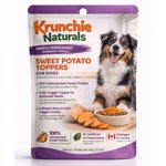 Topper de nourriture pour chiens – Sucrée Potato-Digestive Support pour Stomach Sensitif. Déshydratée Topper Repas Ajouter de l'eau pour l'hydratation. Krunchie Naturals