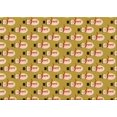 thumbnail image 1 of Ahgly Company Tapis d'Intérieur Lavables en Machine, Rectangle Transitionnel Chrome Or Jaune, 5' x 7', 1 of 7