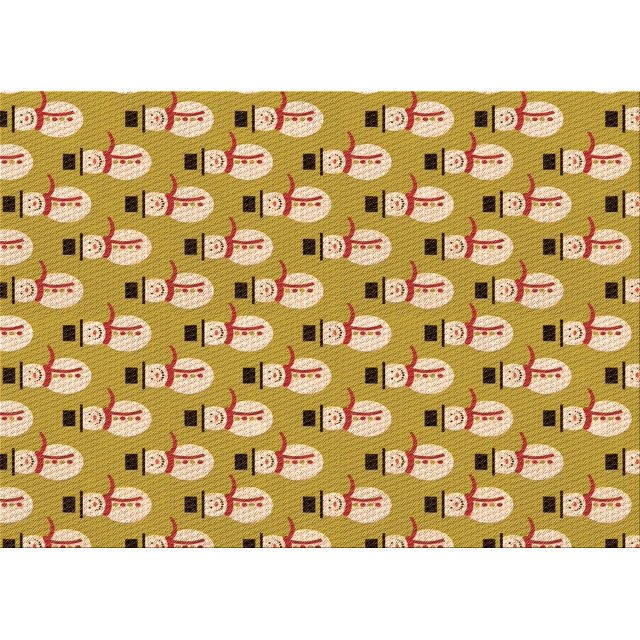Ahgly Company Tapis d'Intérieur Lavables en Machine, Rectangle Transitionnel Chrome Or Jaune, 5' x 7'