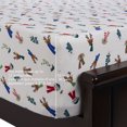 thumbnail image 2 of Holiday Time 4-Piece Holiday Friends Flannel Sheet Set, Queen, 2 of 5