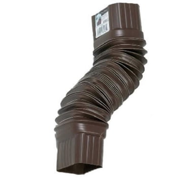 Amerimax Home Products 3708419 Coude Flexible Brun 2 x 3 Po