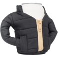 thumbnail image 2 of Veste de Boisson Puffin / Glacière Isolée pour Canette, Noir et Beige, 2 of 9