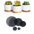 thumbnail image 2 of 10 Pcs Tapis en Maille à Trous pour Pot de Fleurs, Dessous Rond, Tapis à Grille, Drainage pour Plante, 2 of 5