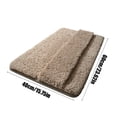 thumbnail image 3 of SROBPTY Bath Mat, Bathroom Rugs Bath Mat for Back Of Foot Rubbing Thick Soft and Non-Slip Full Wrap Bath Mats Water Absorbent and Washable Bath Rug for Bathroom Shower, 3 of 5