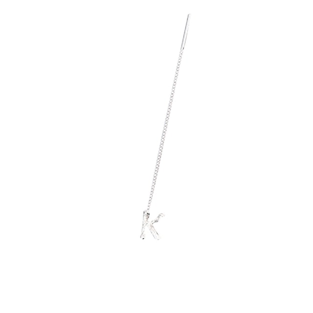 Xihbxyly Shiny Alphabet Earrings,26-letter Simples Bark Design Ear Chain Deals