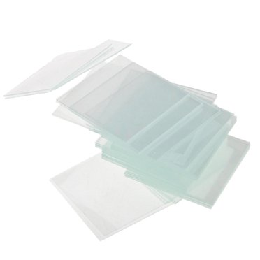 100 Pcs Couvercles de Glissière 24x24mm Glissières en Verre Fournitures